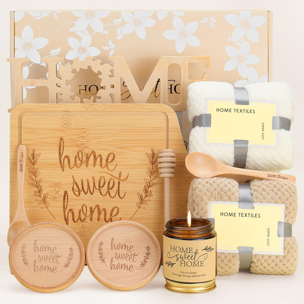 Bamboo Cutting Board and Spatula Gift Set