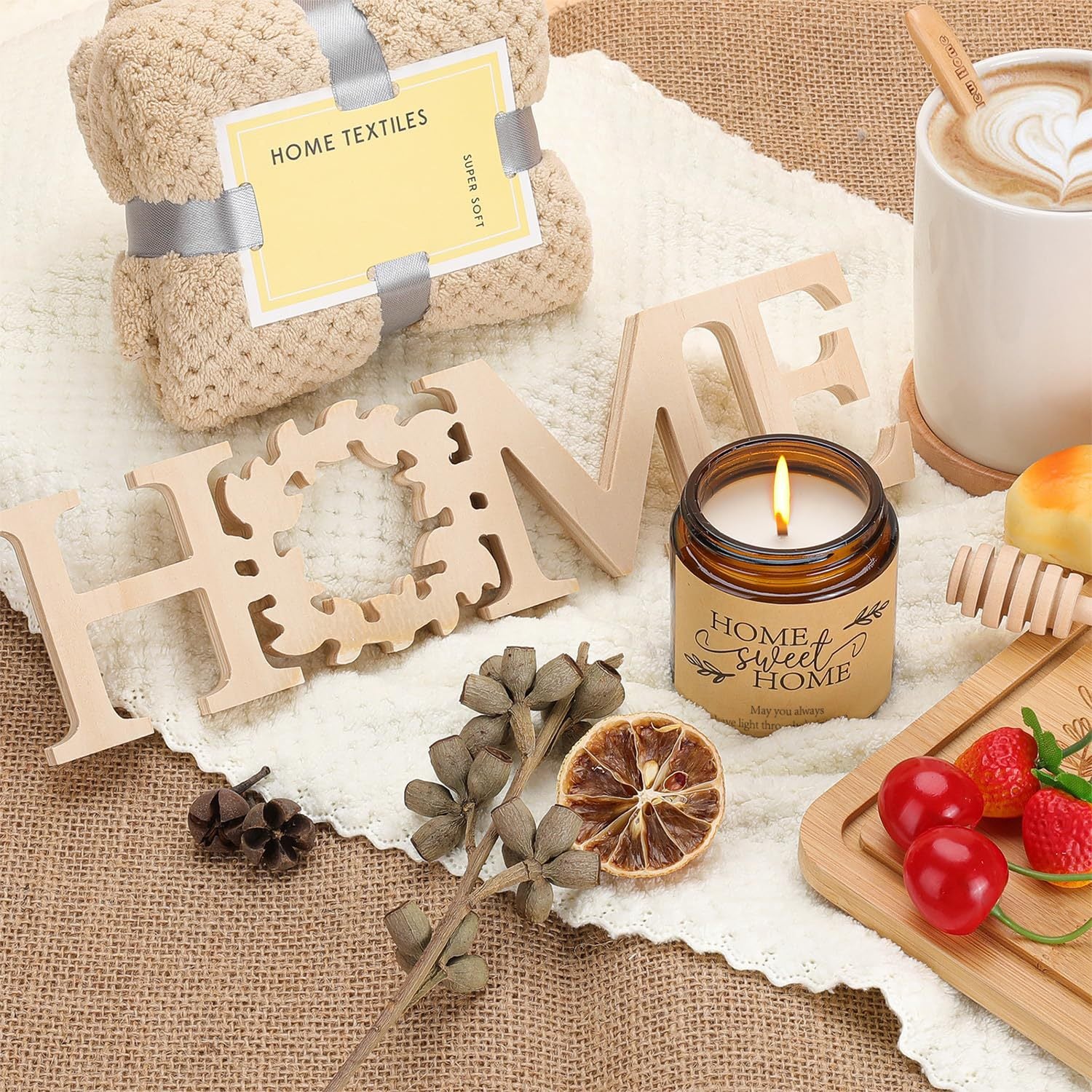 Bamboo Cutting Board and Spatula Gift Set